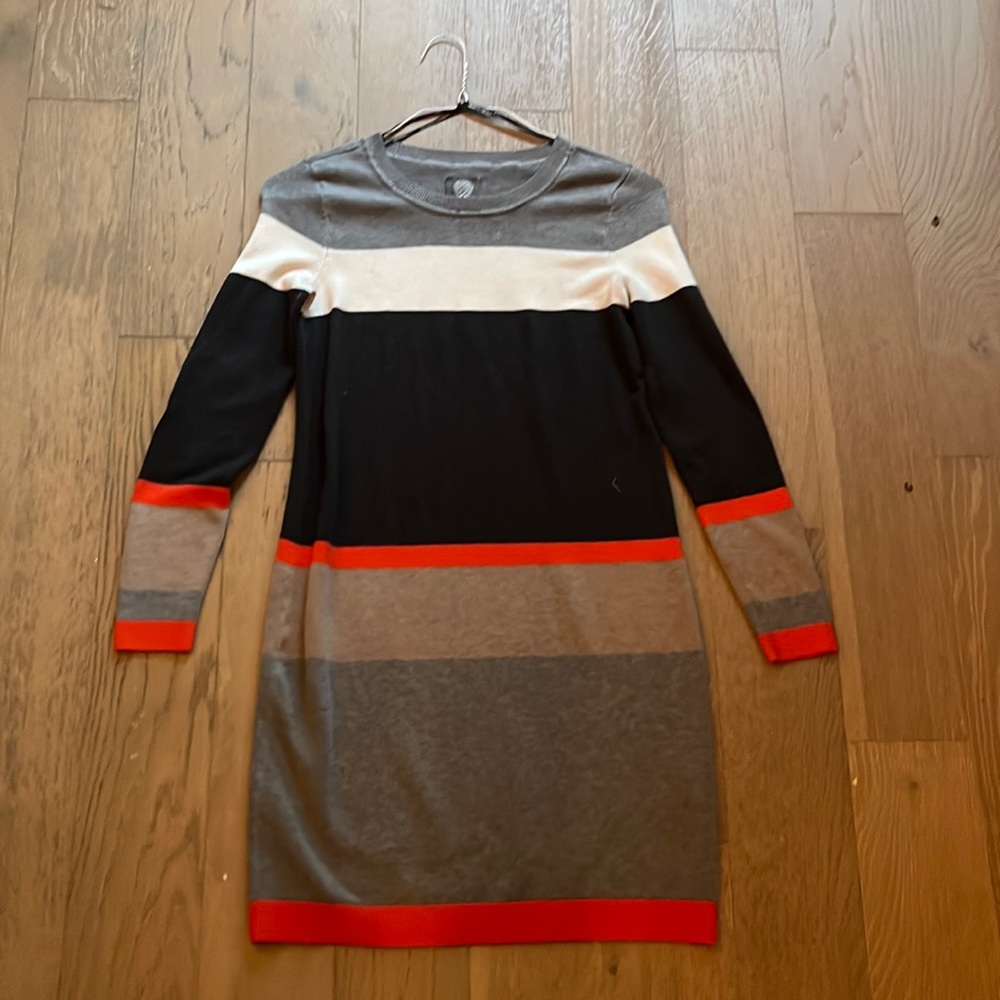 Vince Camuto Color Block Sweater Dress